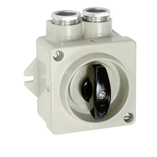 [50045000] Rotary switch 7228493-SE, IP67 250V 10A on/off 2P