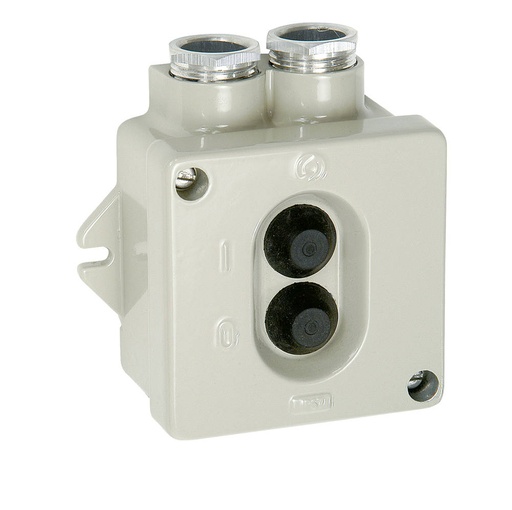 [50045349] Rocker switch 7228459 SE IP67, alu 250V 16A 2P on/off PG16