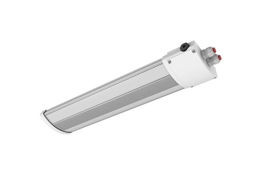 [TL60404001] Armatuur 2x10W LED 110-240 50/60, 2200 840 M25 houder roestvrijstaal - AS
