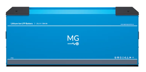 [MGLFP240304] MG Energy Lithium-Ion LFP 25,6V 304Ah 7,8kWh M8/RJ45com IP40