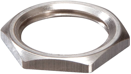 [LNNM5] Locknut M40, brass nickel plated