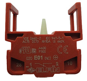 [020E01] Verbreekcontact, met gedwongen verbreking