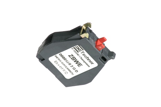 [ZBWE102] Bloc de contact, 1NC, 10A