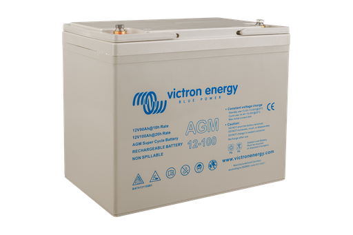 [BAT412110081] Victron 12V/100Ah AGM Super Cycle Batt. (M6)