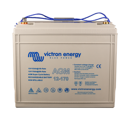 [BAT412117081] Victron 12V/170Ah AGM Super Cycle Batt. (M8)