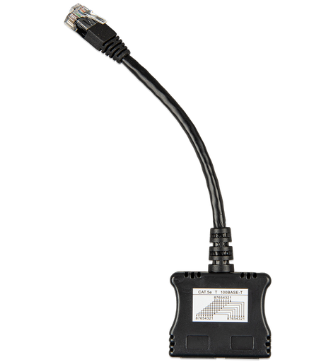 [ASS030065510] Victron RJ45-splitter 1xRJ45 male/15cm cable/2xRJ45 female