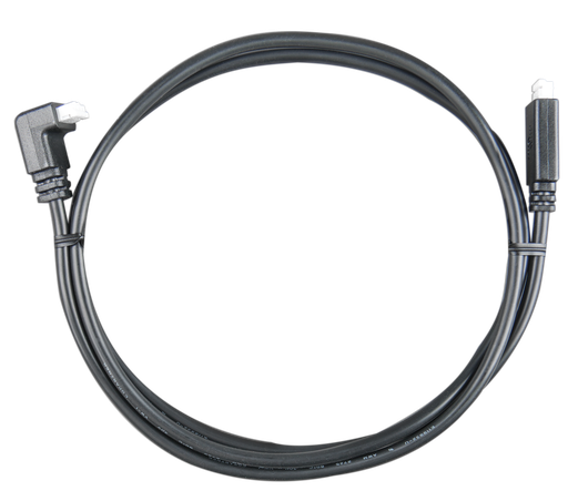 [ASS030531320] Victron VE.Direct Cable 10m (one side Right Angle conn)