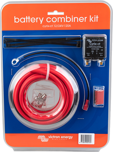 [CYR010120110R] Victron Cyrix-ct 12/24V-120A Battery Combiner Kit Retail