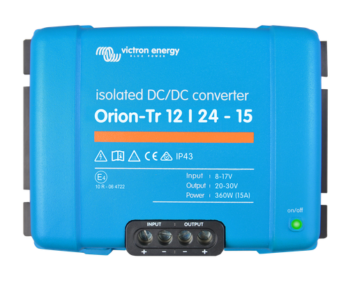 [ORI122441110] Victron Orion-Tr 12/24-15A (360W) Isolated DC-DC converter