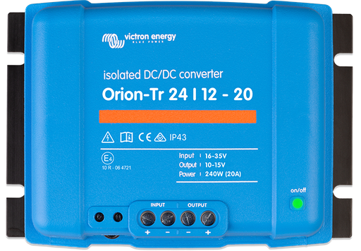 [ORI241224110] Victron Orion-Tr 24/12-20A (240W) Isolated DC-DC converter