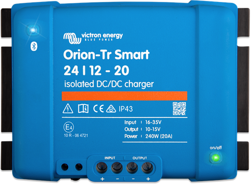 [ORI241224120] Victron Orion-Tr Smart 24/12-20A (240W) Isolated DC-DC charger