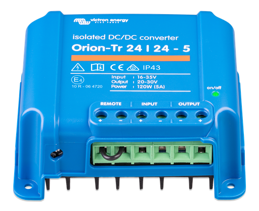 [ORI242410110R] Victron Orion-Tr 24/24-5A (120W) Isolated DC-DC converter Retail