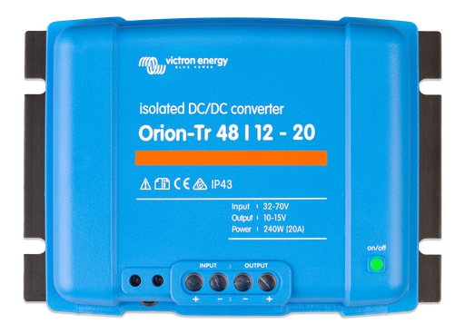 [ORI481224110] Victron Orion-Tr 48/12-20A (240W) Isolated DC-DC converter