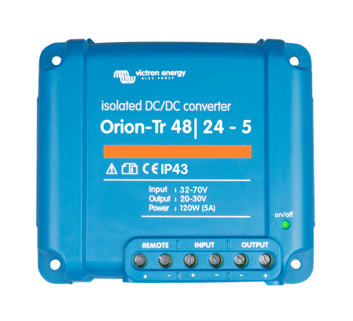 [ORI482410110] Victron Orion-Tr 48/24-5A (120W) Isolated DC-DC converter
