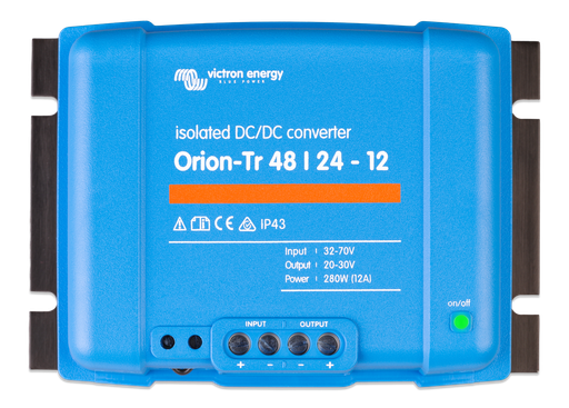 [ORI482428110] Victron Orion-Tr 48/24-12A (280W) Isolated DC-DC converter