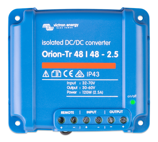 [ORI484810110] Victron Orion-Tr 48/48-2,5A (120W) Isolated DC-DC converter