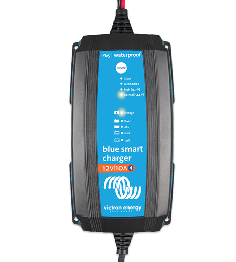 [BPC120433034R] Victron Blue Smart IP65s Charger 12/4(1) 230V CEE 7/16 ( platte stekker ) Retail