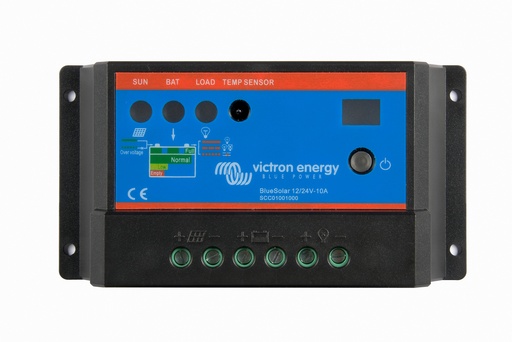 [SCC010010000] Victron BlueSolar PWM-Light Charge Controller 12/24V-10A