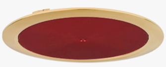 [DL60000118] Afdekring DL60/DL70-R155 TRIM IP55 RED BR