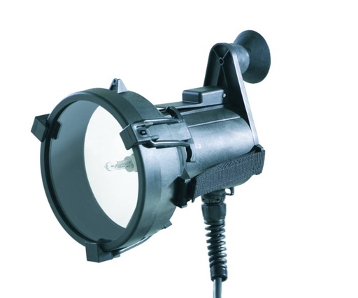 [10112871] HML-ISO LED-5-C-W-F01-A01, 5W 12/24Vdc IP56 DNV incl. Powerpack + chargeur + filtres rouge, vert et bleu