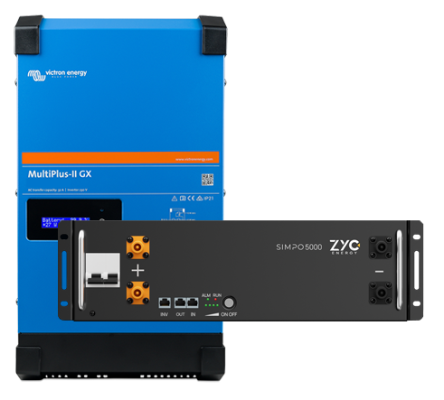 [S³-15K-SIM-30] S³ batterie domestique 15kVA - 30.72kWh (Simpo5000)