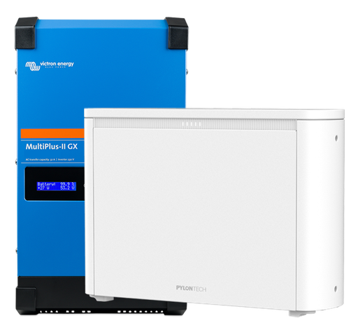 [S³-3K-PEL-5-W] S³ home battery 3kVA - 5,12kWh (Pelio-L5.12) with wall mounting kit