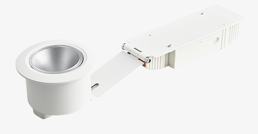 [DL70556480] Spot DL70-R70 (M) B0 700 HF 830 2xQCA SM IP55 WH