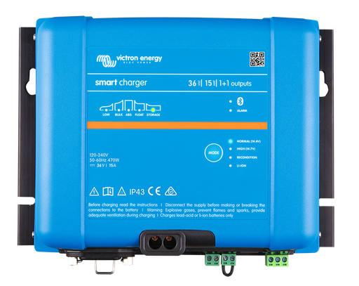 [PSC361550095] Victron Smart IP43 Charger 36/15(1) 120-240V 
