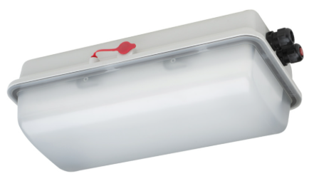 [e855FL10] Armature ATEX LED 10W, 1060lm, 220-240VAC/DC, 0/50-60Hz